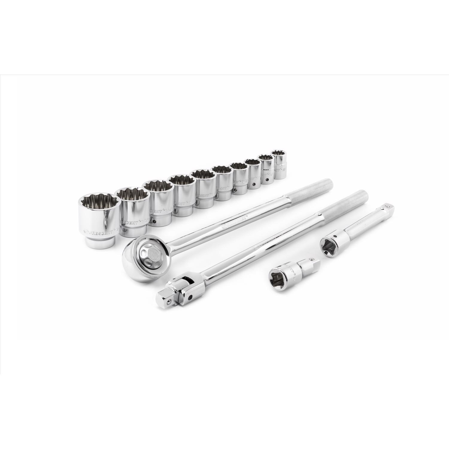 Crescent 3/4 in. drive SAE 6 and 12 Point Mechanics Tool Set 14 pc Sansujyuku sansujyuku.com