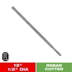 Diablo 1/2 in. X 12 in. L Carbide Rebar Cutter SDS-Plus Shank 1 pk