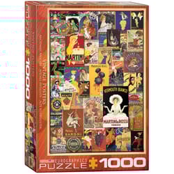 Eurographics Vintage Posters Jigsaw Puzzles Multicolored 1000 pc