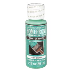 Homefront Glitter Emerald Hobby Paint 2 oz