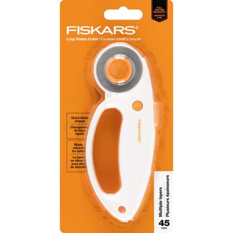 Fiskars Paper Cutter Replacement Blades - 2-Pack - Style G for 9 and 12 Paper  Trimmer - Orange