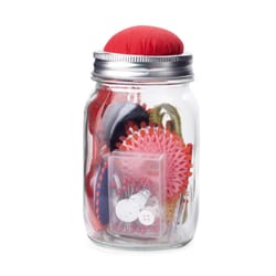 Kikkerland Mason Jar Sewing Kit 1 pk