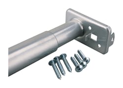 John Sterling Pro 30 in. L X 1 in. D Adjustable Platinum Steel Closet Rod