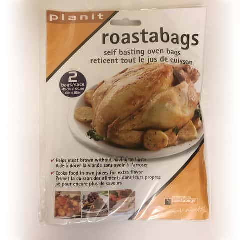  10 Large Roasting Bags Basting Oven Bag Browns Meat