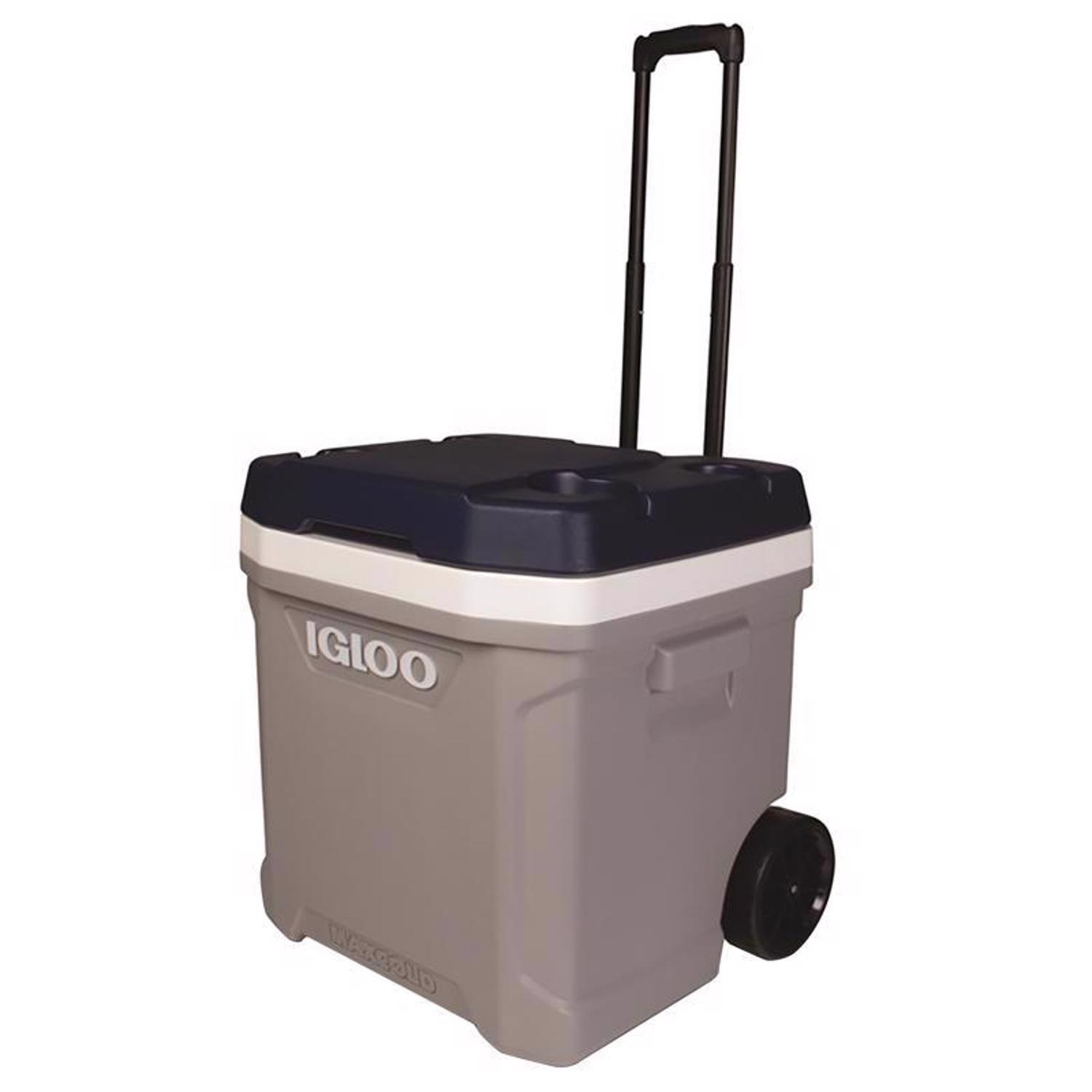 Photos - Fridge Igloo MaxCold Gray 62 qt Cooler 34962 