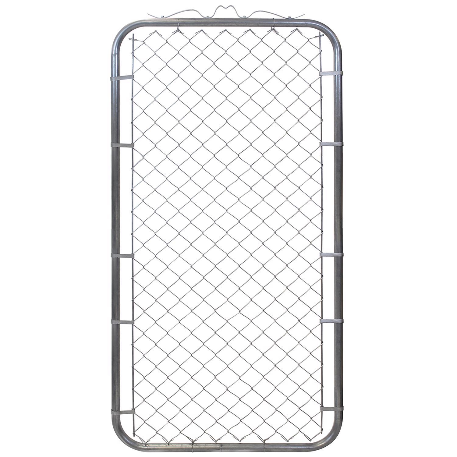 ヘブンズゲート Yardlink Galvanized Steel Chain Link Walk Gate 1 pk Mfr
