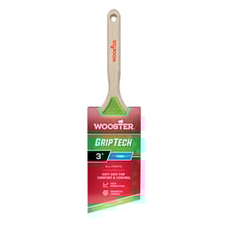 Wooster GripTech 3 in. Firm Angle Paint Brush