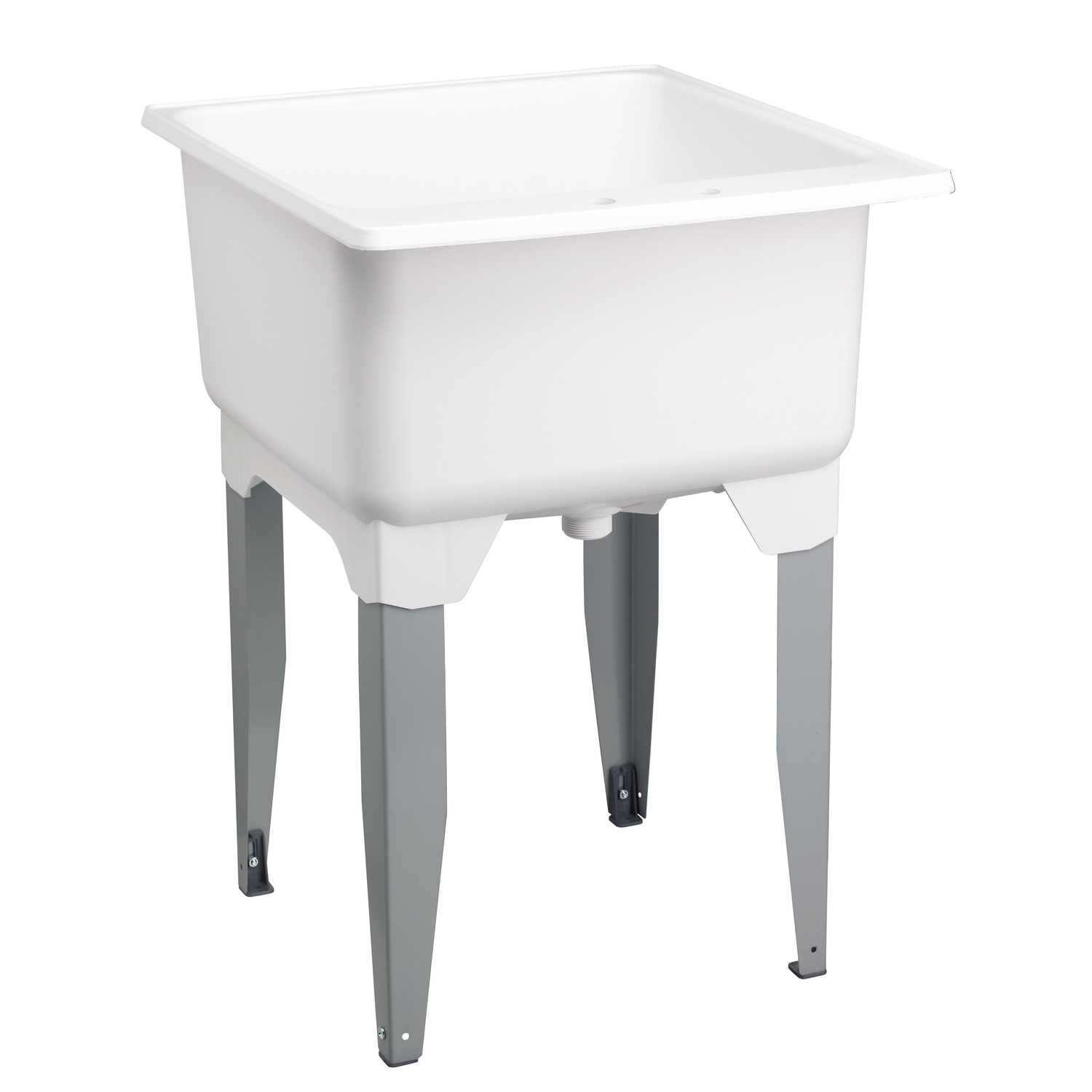 Utilatub 23 in. W x 25 in. D Single Polypropylene Laundry Tub Ace Hardware