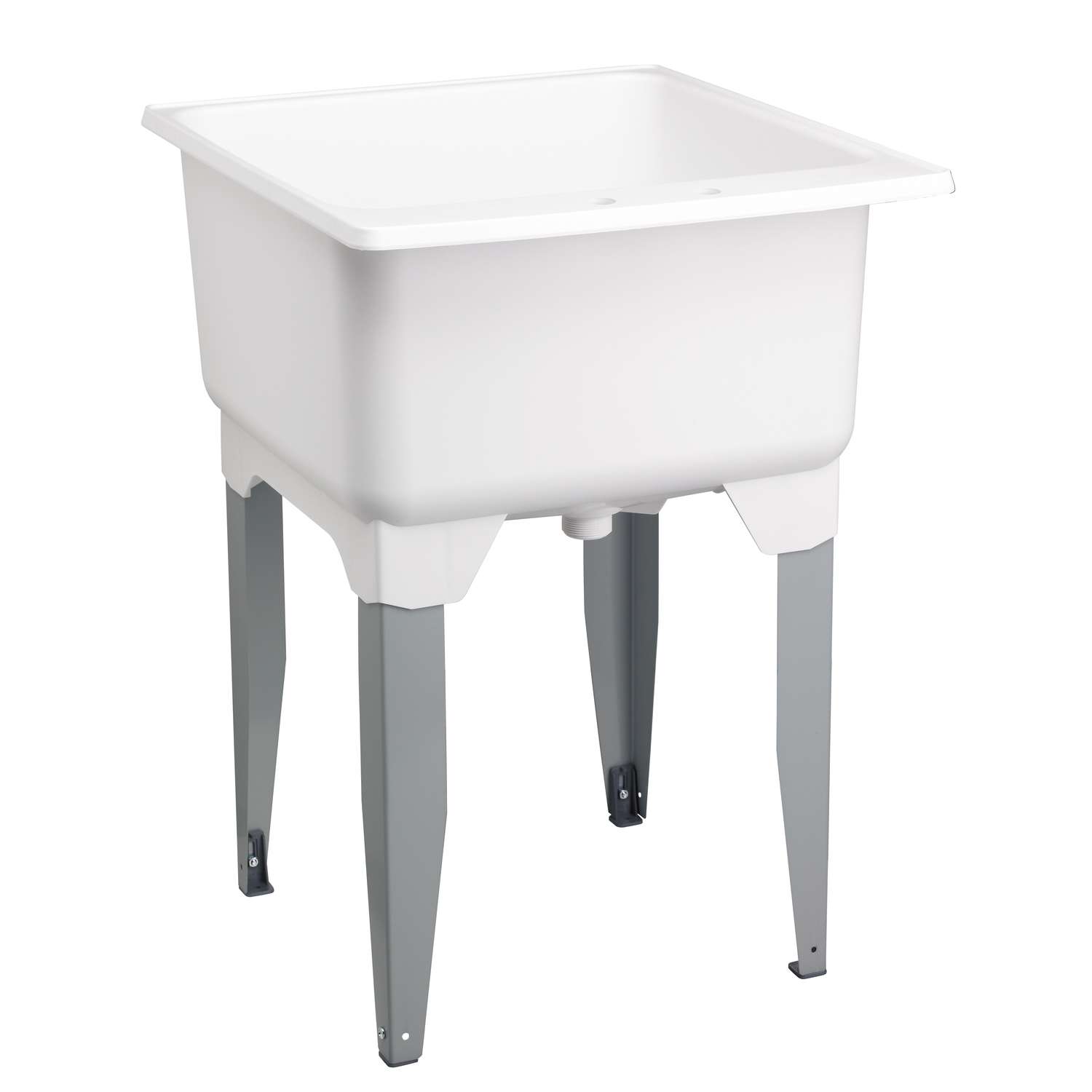 Utilatub 23 in. W x 25 in. D Single Polypropylene Laundry Tub Ace