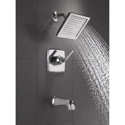 Delta Geist 1-Handle Chrome Tub and Shower Faucet