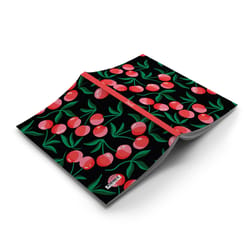 Denik 5 in. W X 8 in. L Sewn Bound Multicolored Cherries Notebook