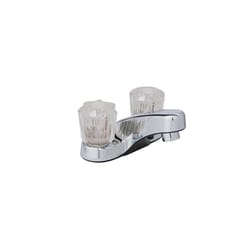 Huntington Brass HB Pro Chrome Traditional Centerset Bathroom Sink Faucet 4 in.