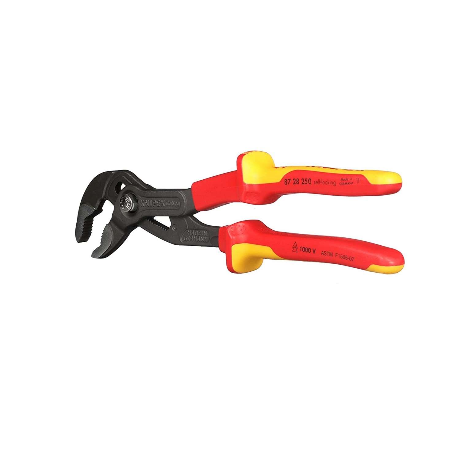 Knipex 10 in. Chrome Vanadium Steel Smooth Jaw Pliers Wrench - Ace