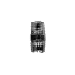 STZ Industries 3/4 in. MIP each X 3/4 in. D MIP Black Steel 2 in. L Nipple