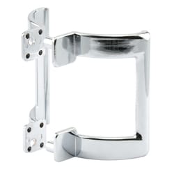 Prime-Line 1.8 in. H Chrome Silver Frameless Shower Door Handle