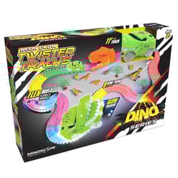 Mindscope Twister Truck Glow in the Dark Track and Dino Multicolored
