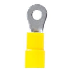 Jandorf 12-10 Ga. Insulated Wire Terminal Ring Yellow 5 pk