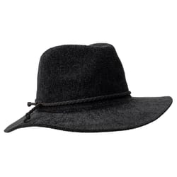 Britt's Knits Panama Hat Wide Brim Hat Black One Size Fits Most