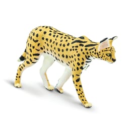 Safari Ltd. Wild Safari Serval Toy Yellow