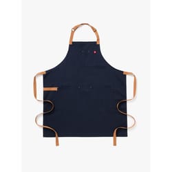 Hedley & Bennett Essential 3 pocket Midnight Blue Canvas Solid Apron