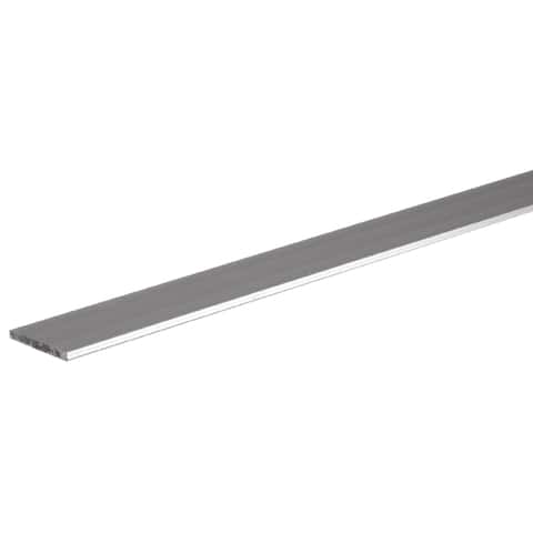 Boltmaster 0.125 in. X 1 in. W X 4 ft. L Weldable Aluminum Flat Bar 1 pk Boltmaster 0.125 in. X 1 in. W X 4 ft. L Weldable Aluminum Flat Bar 1 pk