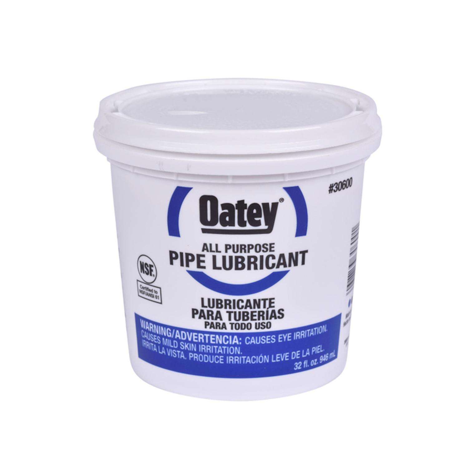 Oatey NSF Approved Pipe Lubricant 1 pt Bucket Ace Hardware