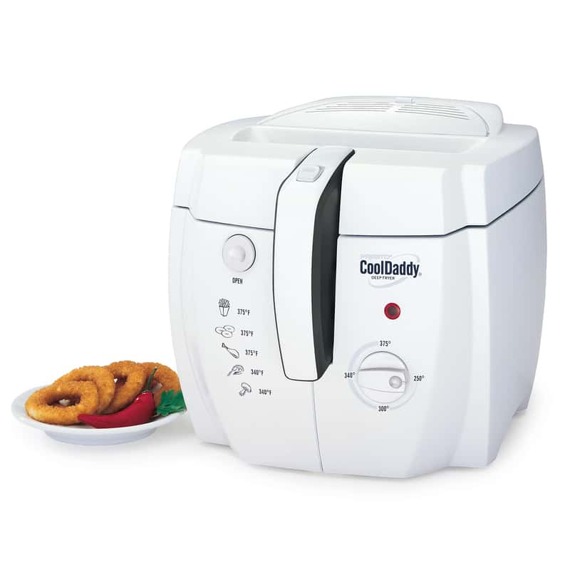 Cool Daddy White 6 cup Deep Fryer Ace Hardware