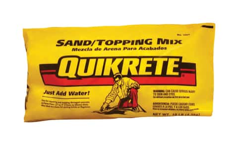 Quikrete Sand Topping Mix 10 lb Quikrete Sand Topping Mix 10 lb
