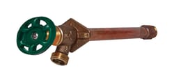 Prier 1/2 in. MPT X 1/2 in. Anti-Siphon Brass Freezeless Wall Hydrant