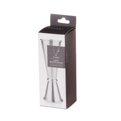 Viski Silver Stainless Steel Double Jigger