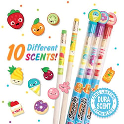 Scentco Smencils Scented Colored Pencils 10 pk