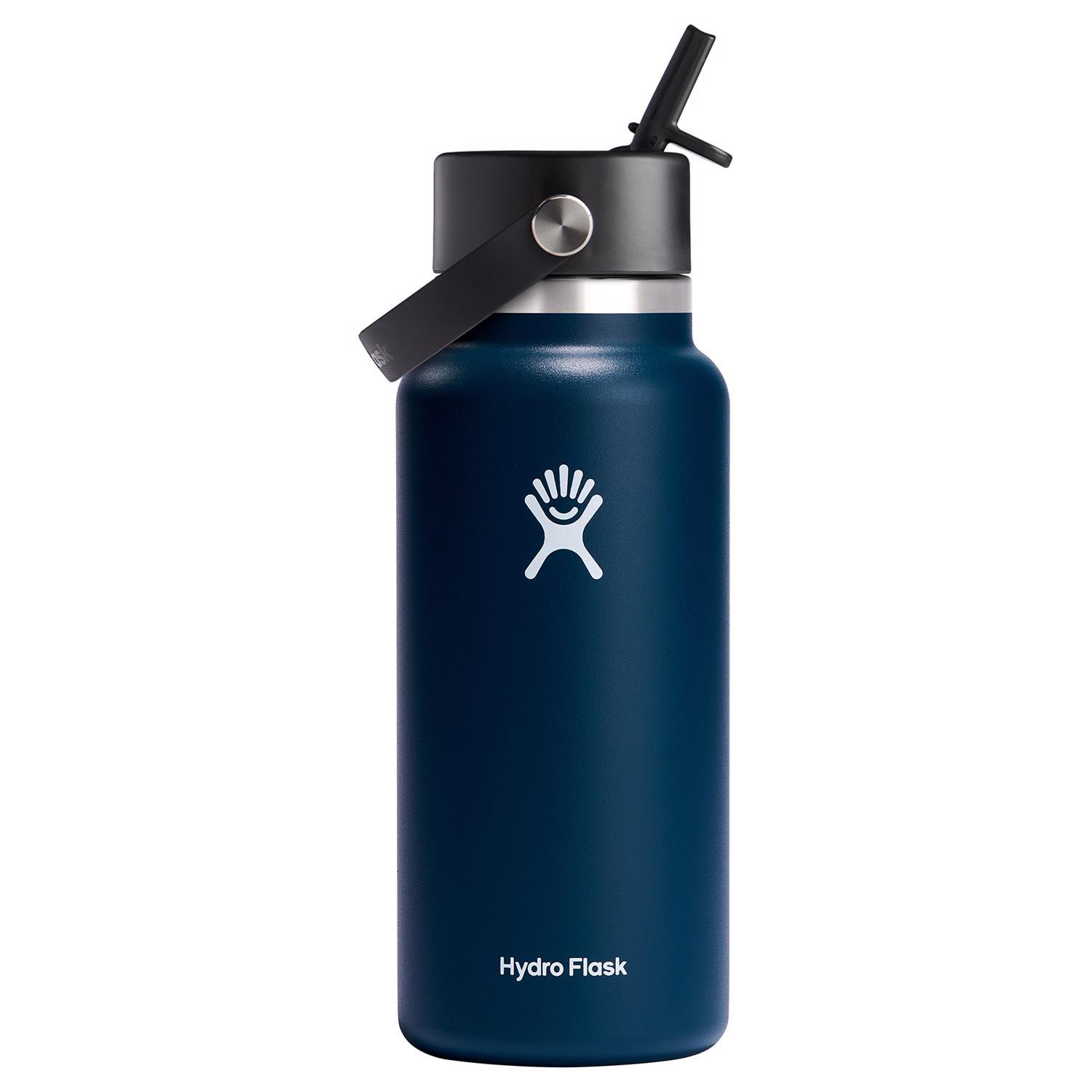 Hydro Flask Black Wide Mouth Flex Cap - WFX001