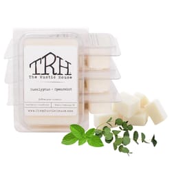 The Rustic House White Eucalyptus/Spearmint Scent Travel Fragranced Wax Melt 2.45 oz