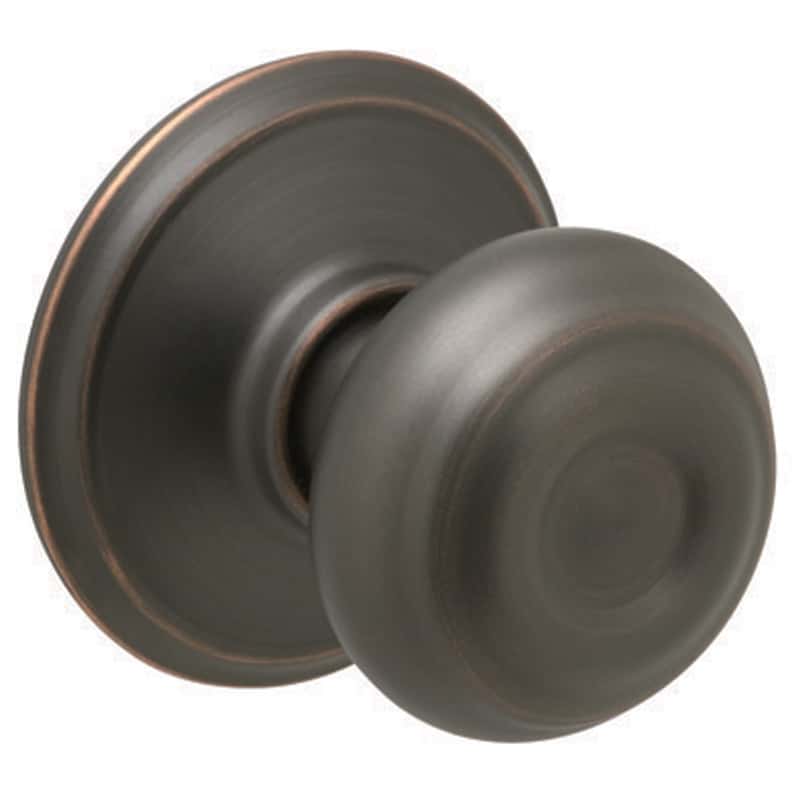 Schlage Aged Bronze Steel Dummy Knob 2 Grade Right or Left
