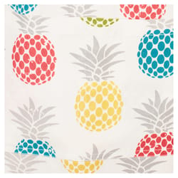 Mu Kitchen 2 pocket Multi-Colored Cotton Pineapple Bibb Apron