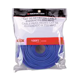 Monster Just Hook It Up 100 ft. L Category 5E Networking Cable