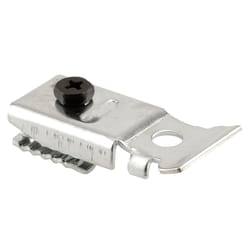 Prime-Line 0.75 in. D X 1.94 in. L Mill Silver Steel Bracket 1 pk