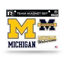 Rico NCAA Michigan Wolverines Team Magnet Sheet 1 pk