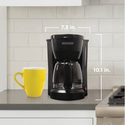 Black+Decker 5 cups Black Coffee Maker