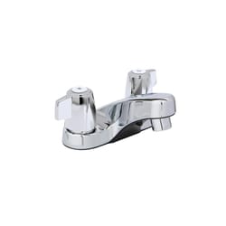 Huntington Brass HB Pro Chrome Traditional Centerset Bathroom Sink Faucet 4 in.