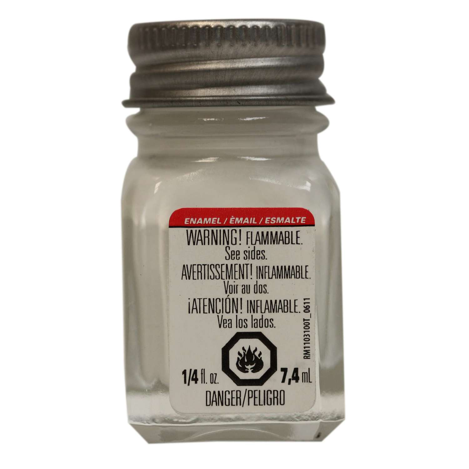 Testors Gloss White Enamel Paint 0.25 oz Ace Hardware