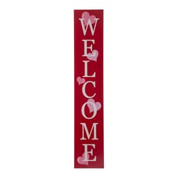 Glitzhome Valentine Porch Sign Wood 1 pc