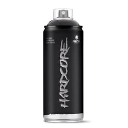 MTN Hardcore Gloss Black Spray Paint 11 oz