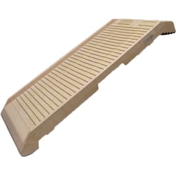 PetStep HalfStep Aluminum Pet Ramp Tan 3.5 in. H X 17 in. W X 2 in. D