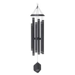 Arabesque Onyx Aluminum 50 in. Wind Chime