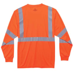 Ergodyne GloWear Reflective Long Sleeve Safety Tee Shirt Orange M