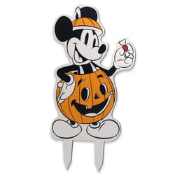 Open Road Brands Disney 0 ct 22 in. Mickey Mouse Jack-O-Lantern Yard Stake