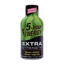 5-Hour Energy Extra Strength Sugar Free Strawberry Watermelon Energy Shot 1.93 oz