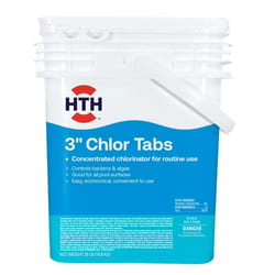 HTH Pool Care Tablet Chlorinating Chemicals 35 lb