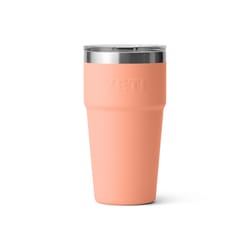 YETI Rambler 20 oz Lowcountry Peach BPA Free Stackable Tumbler with MagSlider Lid